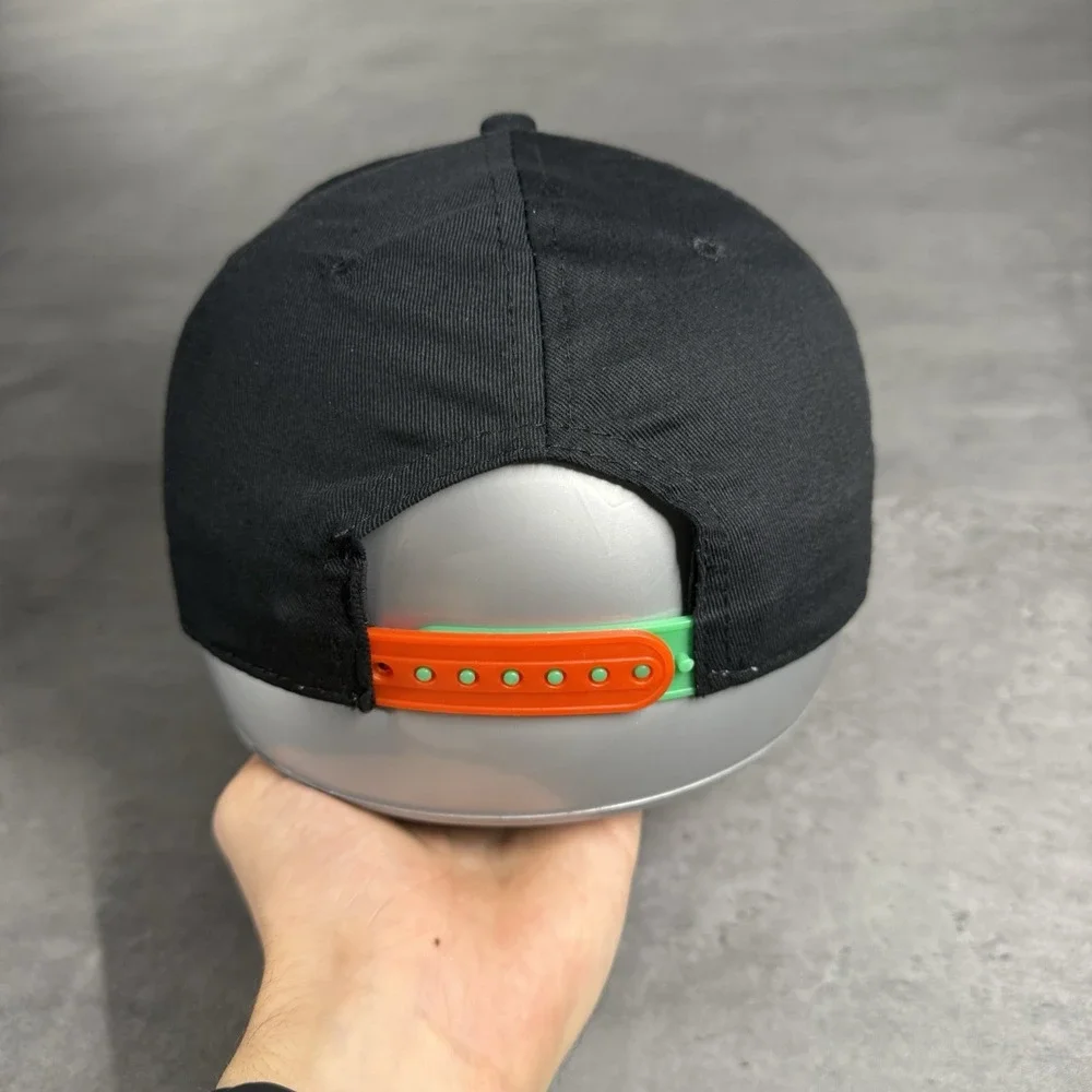 Nintendo Super Mario Snapback Hat Youth Teen Black Green Red‎ Switch Kart Party